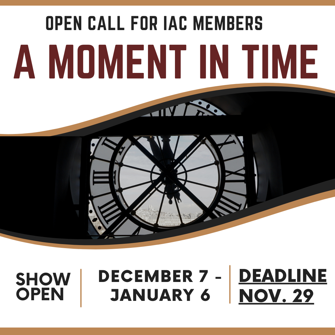 NOV 2023 / OPEN CALL: IAC Members Exhibition - A Moment in Time