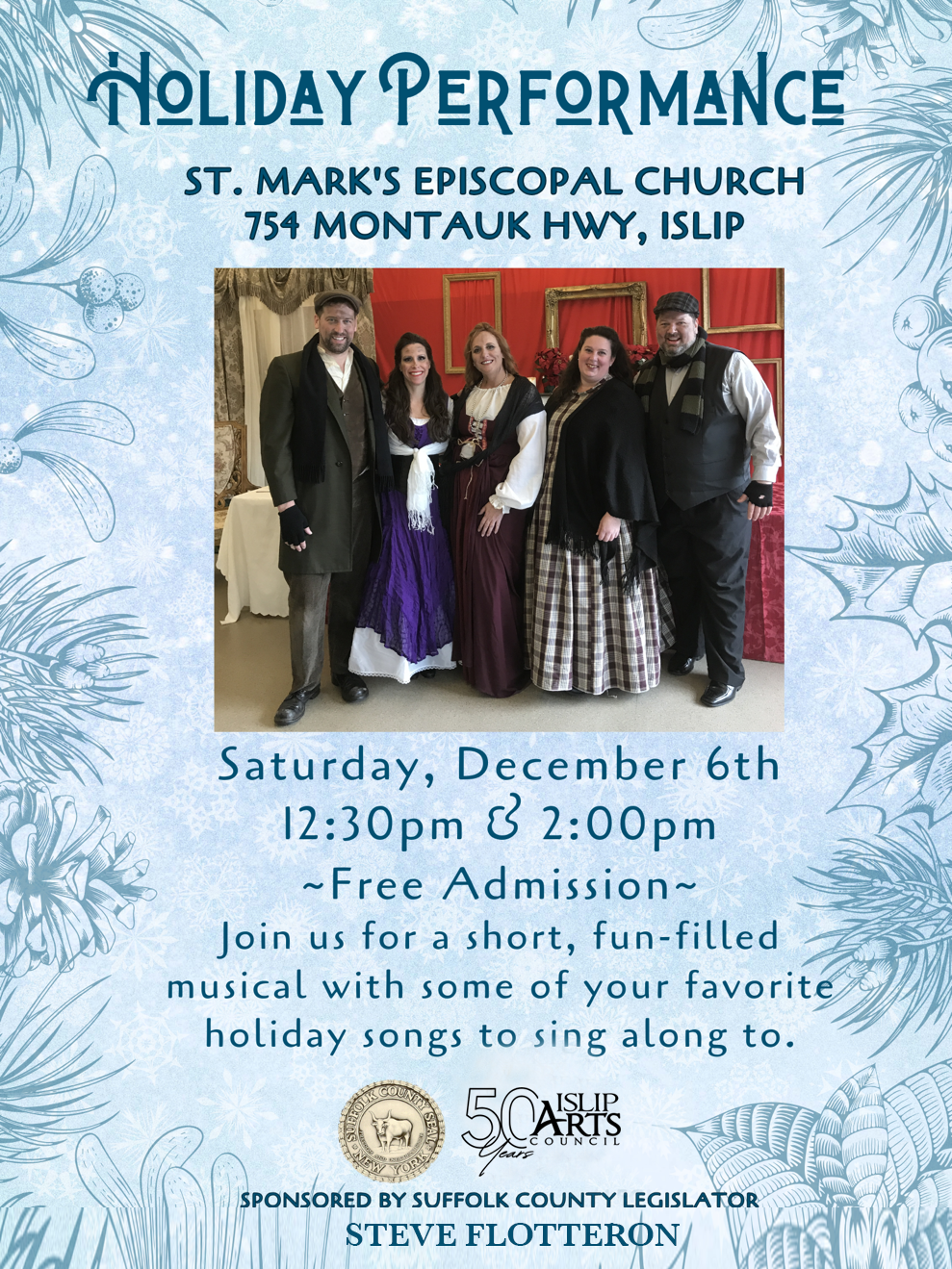 DEC 2025 / Free Holiday Performance at St. Mark's Church