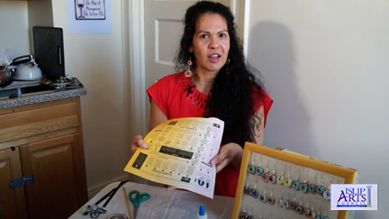 Upcycling – Turn Junk Mail Into Jewelry with Melissa Ramos
