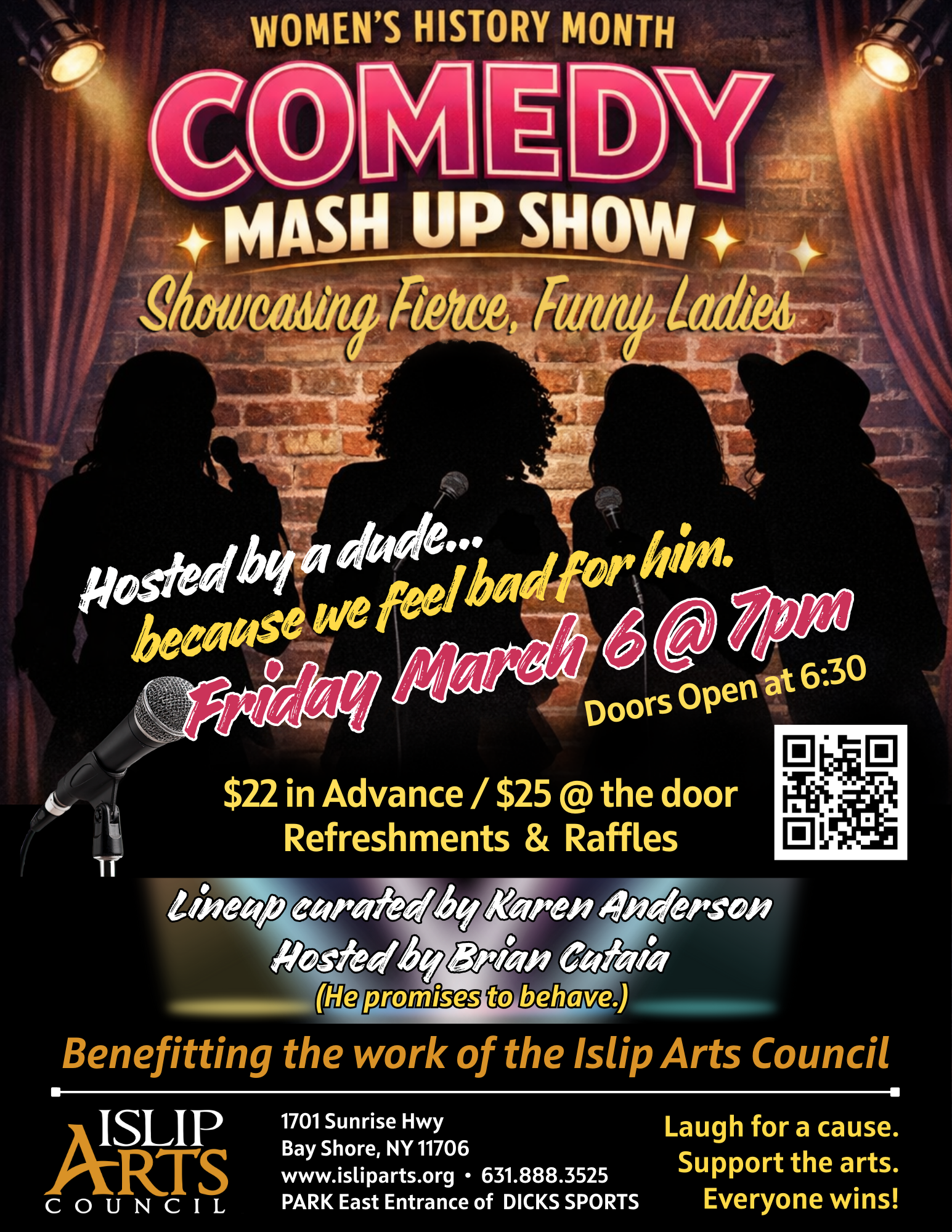 MAR 2026 / Women's History Month Comedy Show Benefit