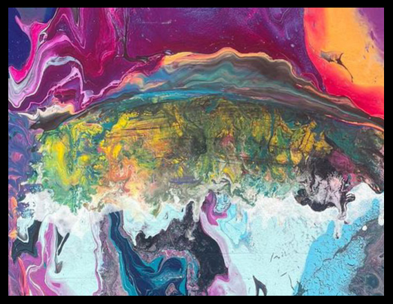 Acrylic Pour Painting